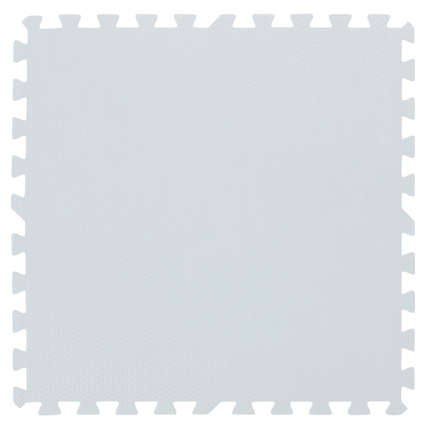 Single 60 × 60 cm puzzle playmat tile in angelic blue