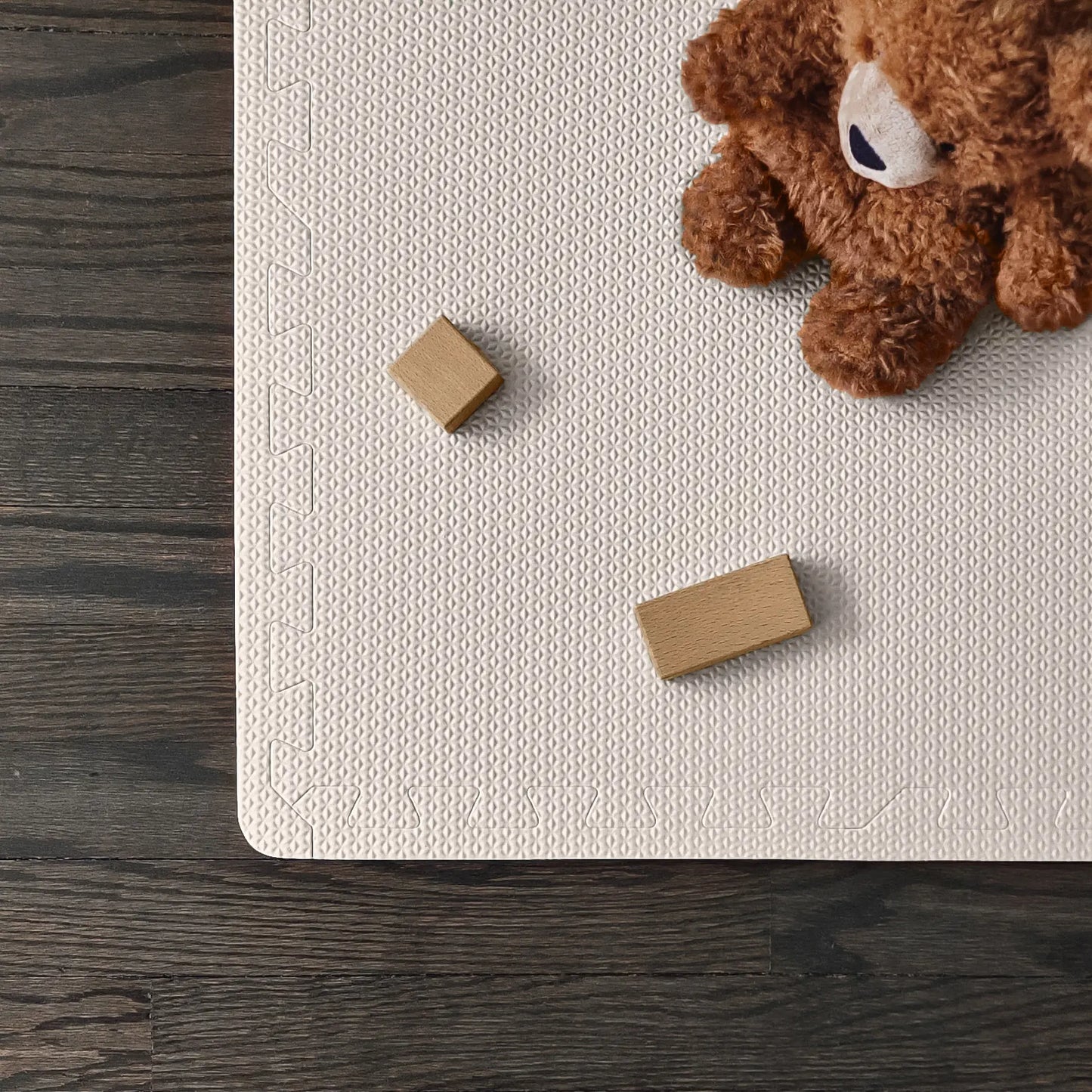 Kids Interlocking Foam Mats | Siesta Sand | 180 x 180 CM | Non-Toxic EVA Puzzle Playmat, Large Foam Baby Floor Mats, Children Play Mat, Safety Baby Foam Floor Tiles