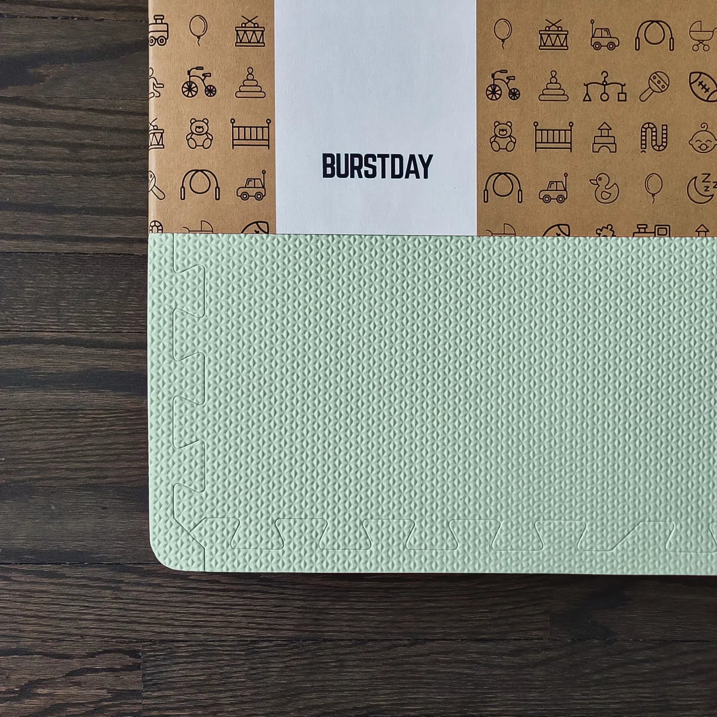 Baby Play Mats | Turquoise Grey | 180 x 180 CM | EVA Foam Puzzle Play Mat, Non-Toxic Interlocking Foam Mats, Play Mat, Playroom Foam Tiles, Soft Foam Mat