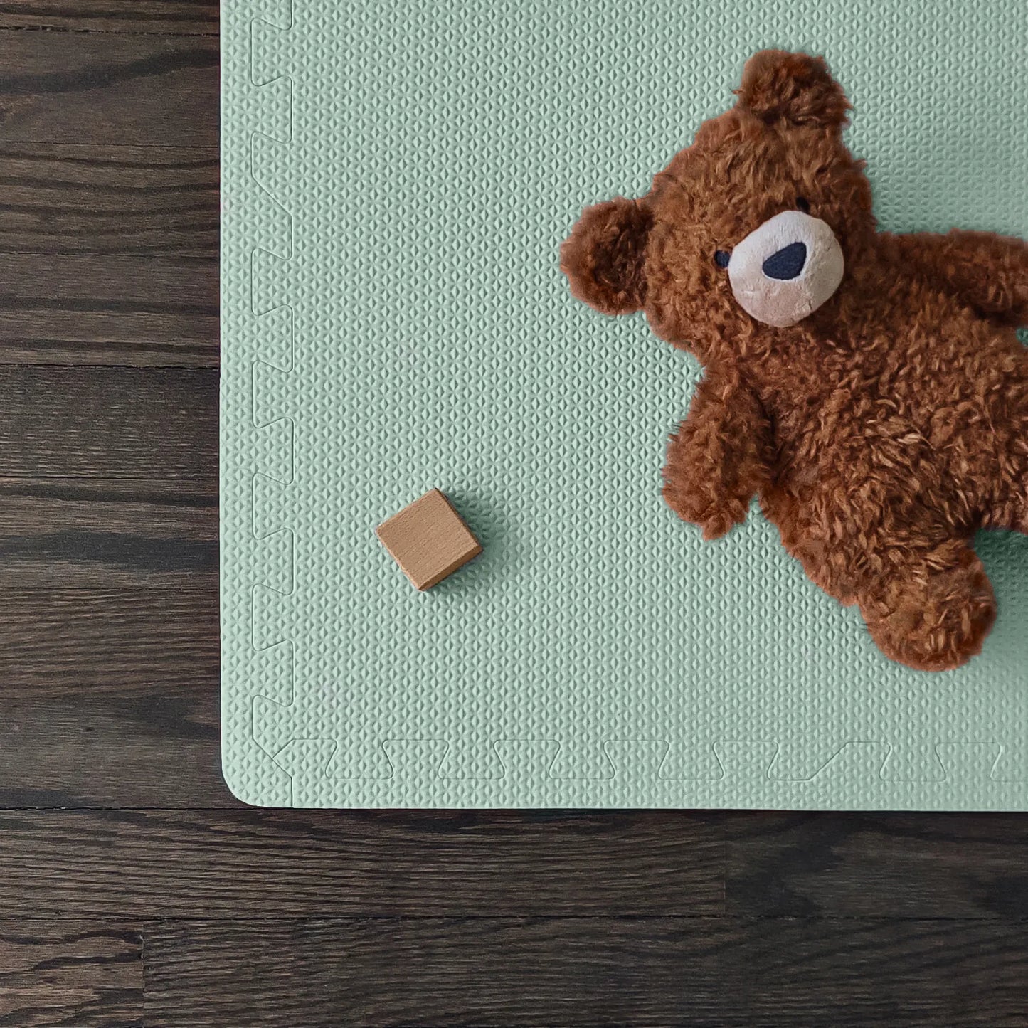 Baby Play Mats | Turquoise Grey | 180 x 180 CM | EVA Foam Puzzle Play Mat, Non-Toxic Interlocking Foam Mats, Play Mat, Playroom Foam Tiles, Soft Foam Mat