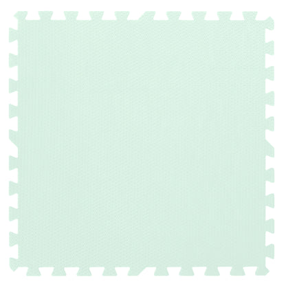Baby Play Mats | Turquoise Grey | 180 x 180 CM | EVA Foam Puzzle Play Mat, Non-Toxic Interlocking Foam Mats, Play Mat, Playroom Foam Tiles, Soft Foam Mat