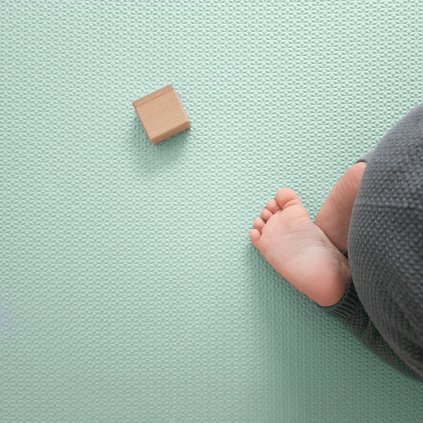 Baby Play Mats | Turquoise Grey | 180 x 180 CM | EVA Foam Puzzle Play Mat, Non-Toxic Interlocking Foam Mats, Play Mat, Playroom Foam Tiles, Soft Foam Mat
