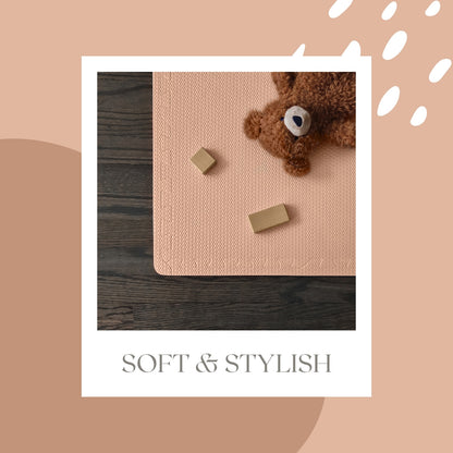 EVA Foam Puzzle Play Mat for Babies | Summer Peach | 180 x 180 CM | EVA Interlocking Foam Mats, Safe Playmat Foam Tiles, Kids Foam Floor Mats